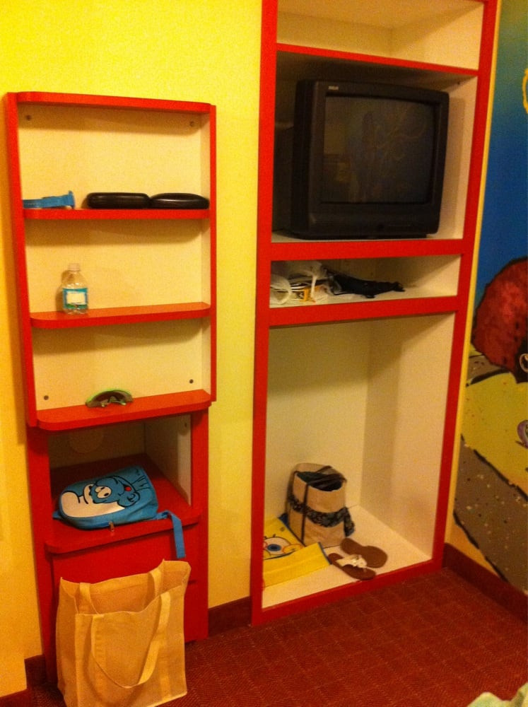 Tv Stand For Kids Room
 Book shelf built in tv stand in kids bunk bed room