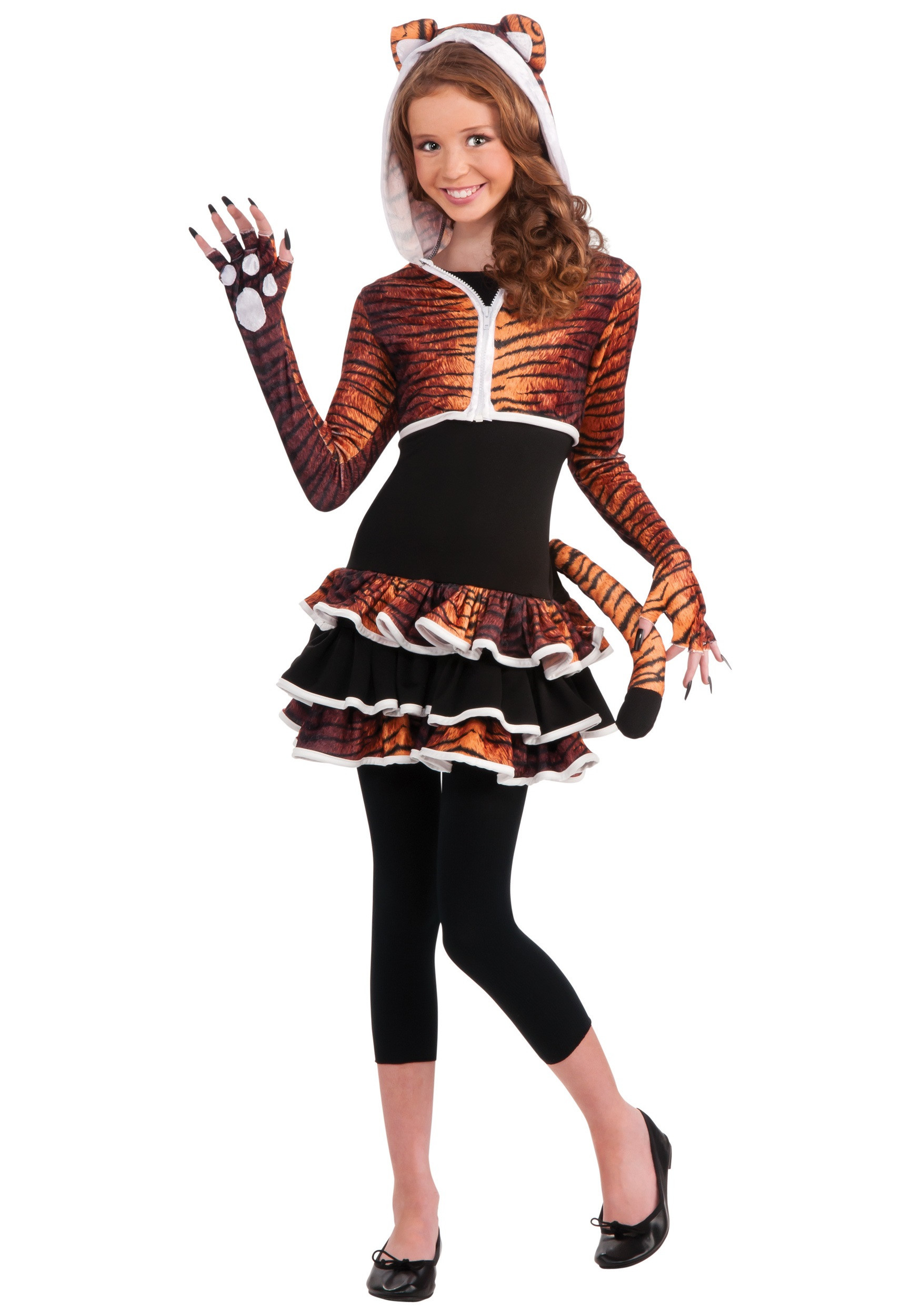 Tween Halloween Party Ideas
 Tween Tigress Costume Sassy Cat Costumes for Teen Girls