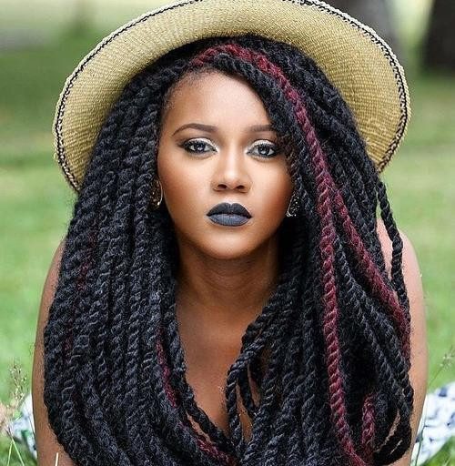 Twist Hairstyle For Black Hair
 50 Thrilling Twist Braid Styles To Try This Season