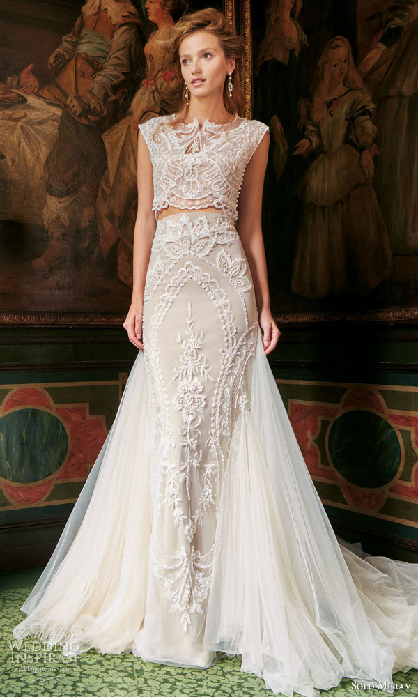 Two Piece Wedding Gown
 Solo Merav 2016 Wedding Dresses — Interview with