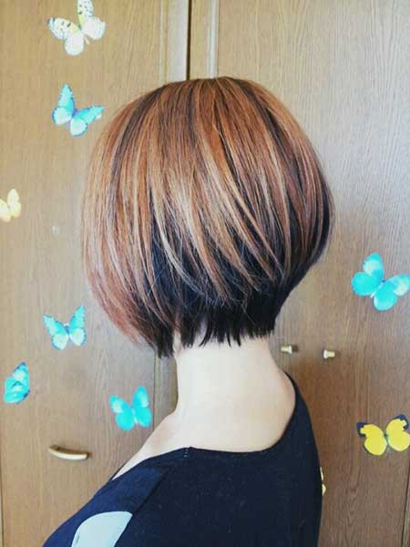 Two Tone Bob Hairstyles
 35 Vogue Hairstyles for Short Hair