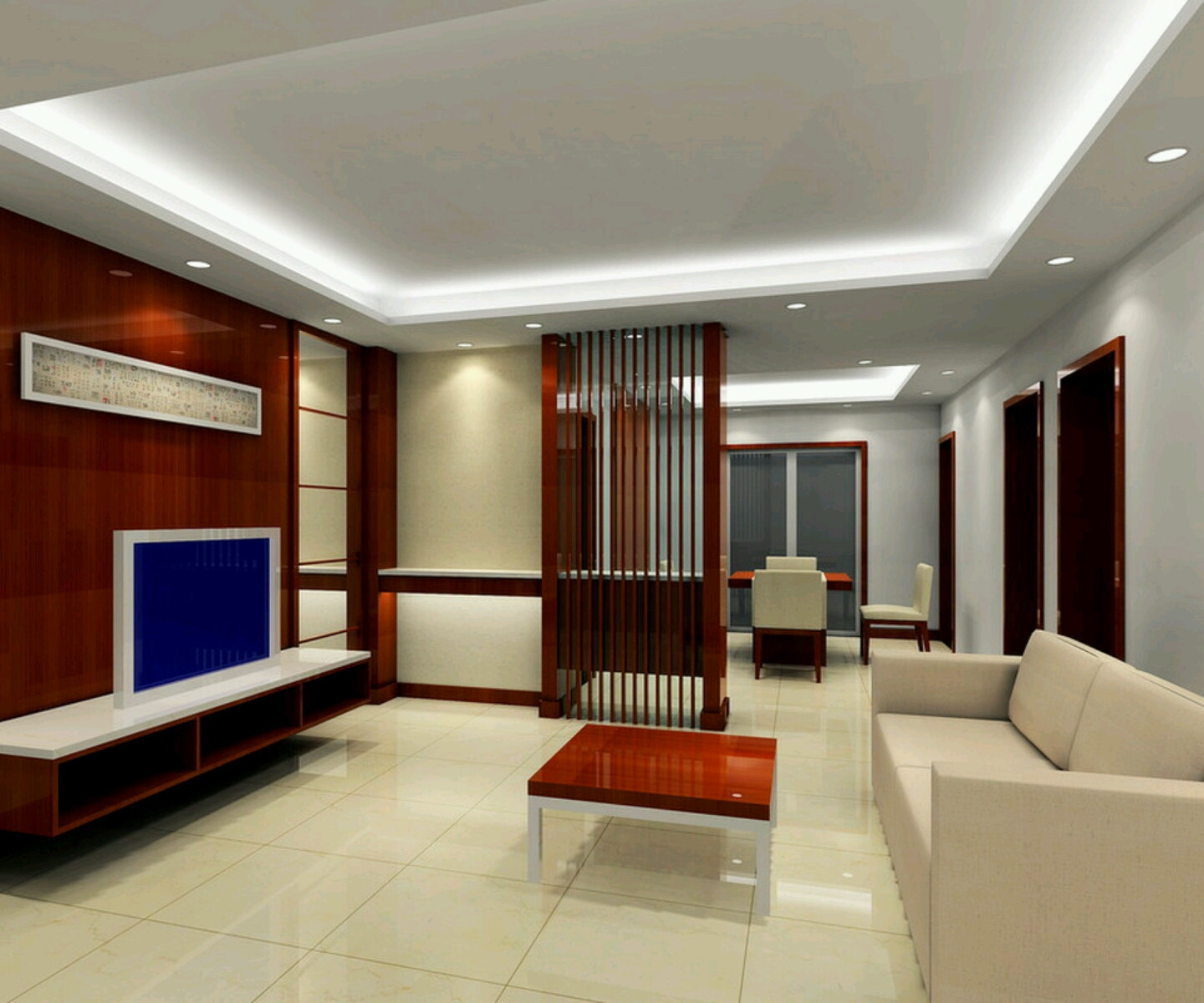 Ultra Modern Living Room
 New home designs latest Ultra Modern living rooms
