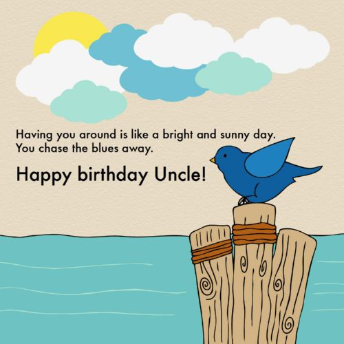 Uncle Birthday Wishes
 The 105 Happy Birthday Uncle Quotes