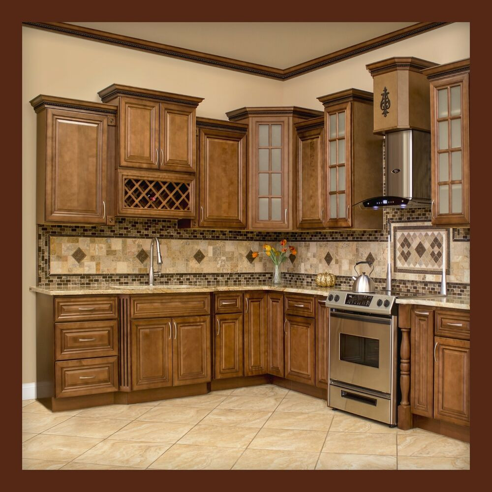 Unfinished Kitchen Cabinets
 All Solid Wood KITCHEN CABINETS GENEVA 10x10 RTA