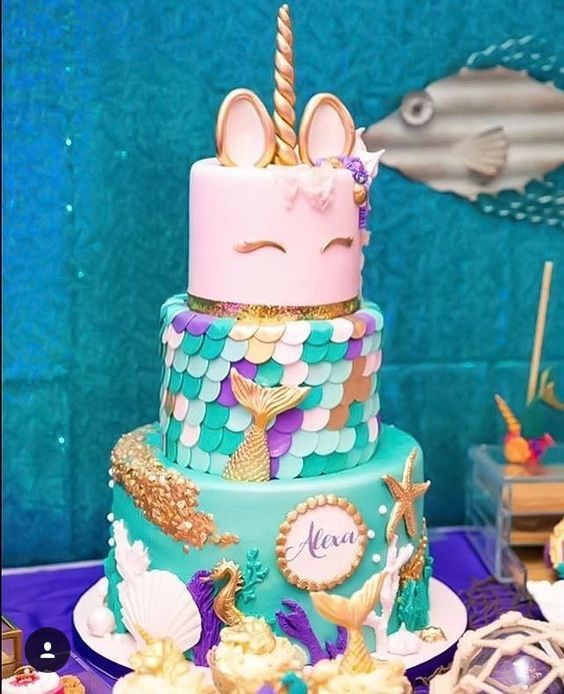 Unicorn And Mermaid Birthday Party Ideas
 Unicorn Cake Ideas Unicorn Cake Ideas