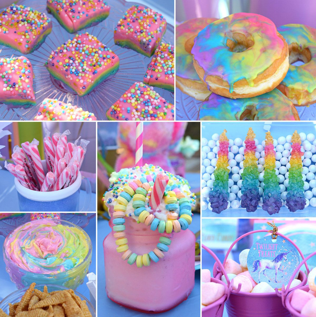 Unicorn And Rainbow Birthday Party Ideas
 Unicorn food Party Ideas