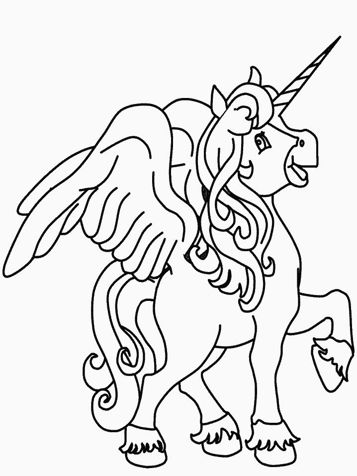 coloring pages for free printables unicorn