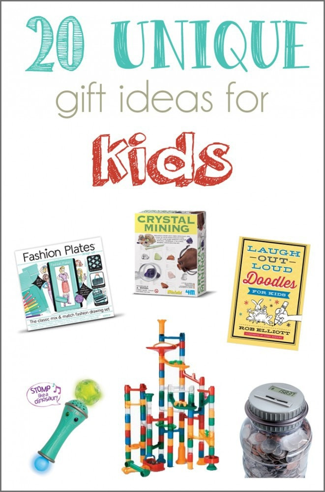 Unique Gifts For Children
 20 Unique Gift Ideas for Kids and a GIVEAWAY Cutesy Crafts