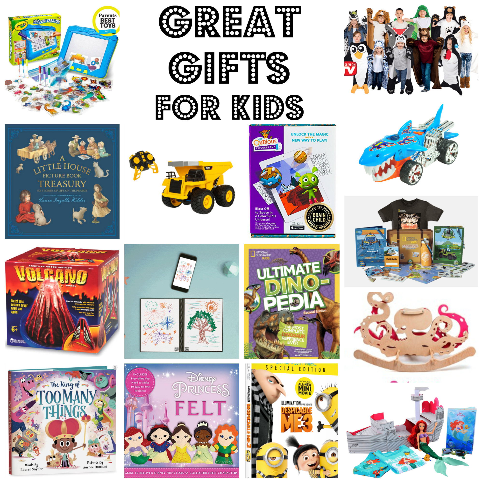 Unique Gifts For Children
 Great Gifts For Kids