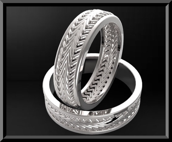 Unique Matching Wedding Bands
 Unique Matching Wedding Bands For Men And Women Gold
