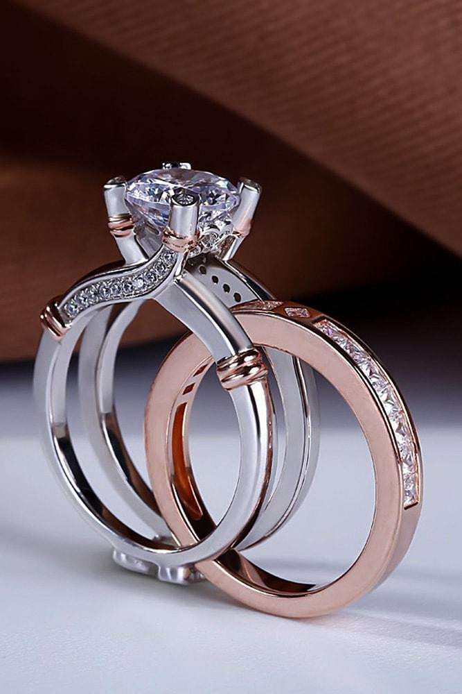 Unique Wedding Ring Sets
 21 Amazing Bridal Sets For Any Style
