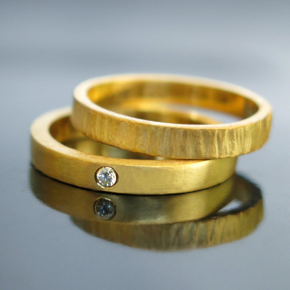 Unique Wedding Ring Sets His And Hers
 Unique wedding ring set His and hers wedding rings 14k 18k