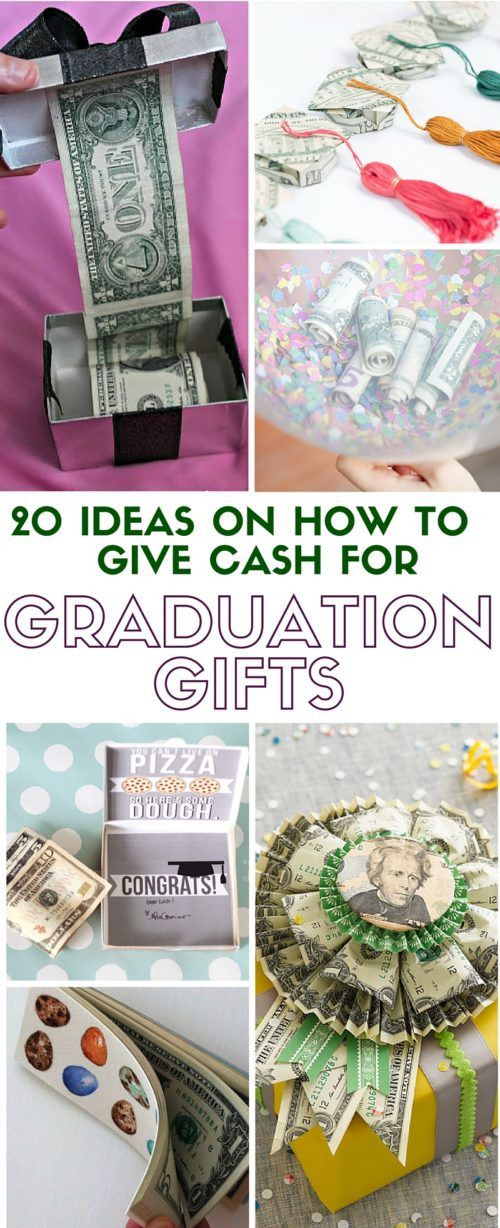 University Graduation Gift Ideas
 20 Ideas on How to Give Cash for Graduation Gift