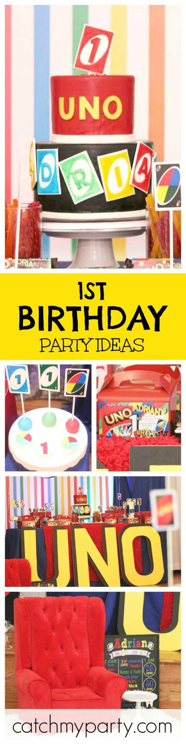 Uno Birthday Party
 33 best Uno Birthday Party images on Pinterest