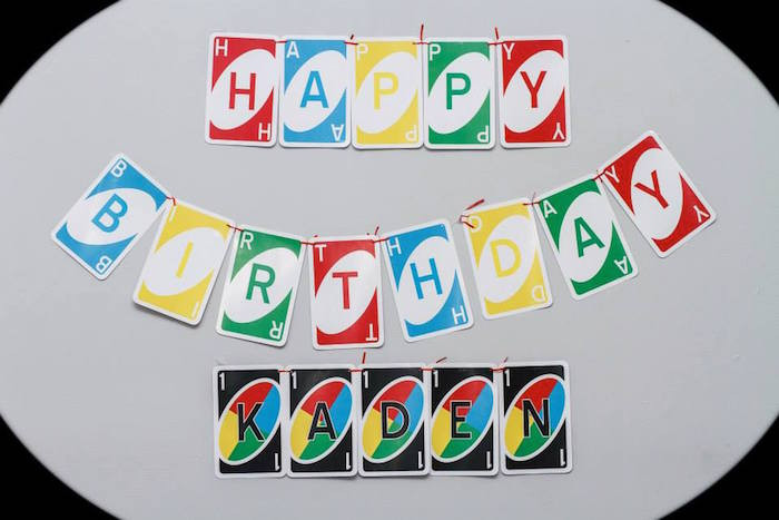 Uno Birthday Party
 Kara s Party Ideas "Uno" Themed First Birthday Party