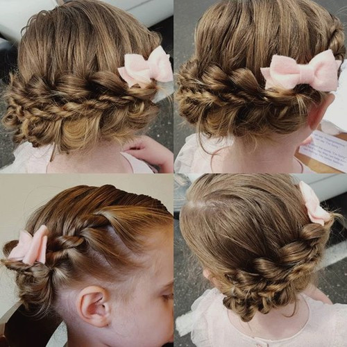 Updo Hairstyle For Little Girls
 40 Cool Hairstyles for Little Girls on Any Occasion