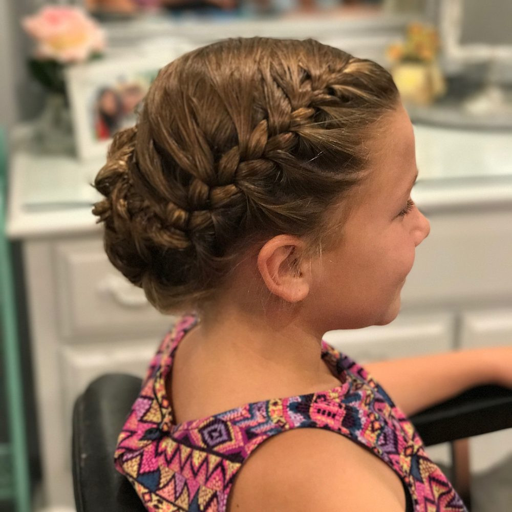 Updo Hairstyle For Little Girls
 32 Adorable Hairstyles for Little Girls