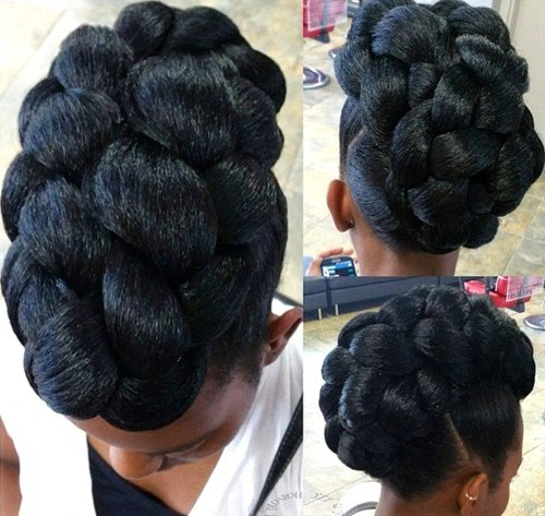 Updo Hairstyles For Natural Hair
 50 Cute Updos for Natural Hair
