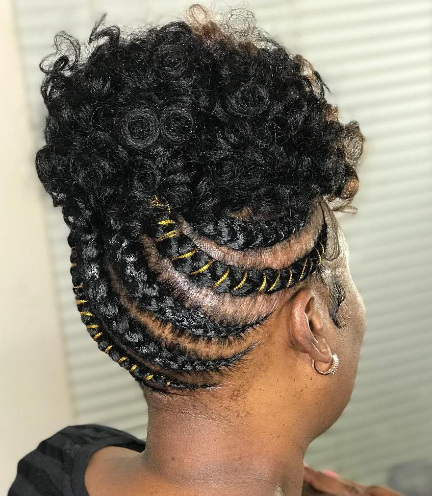Updo Hairstyles For Natural Hair
 45 Classy Natural Hairstyles for Black Girls to Turn Heads