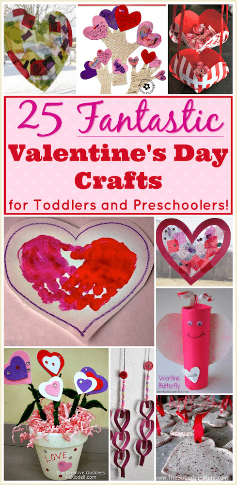 Valentine Art Projects For Toddlers
 Valentine Crafts for Preschoolers 25 Easy Projects for