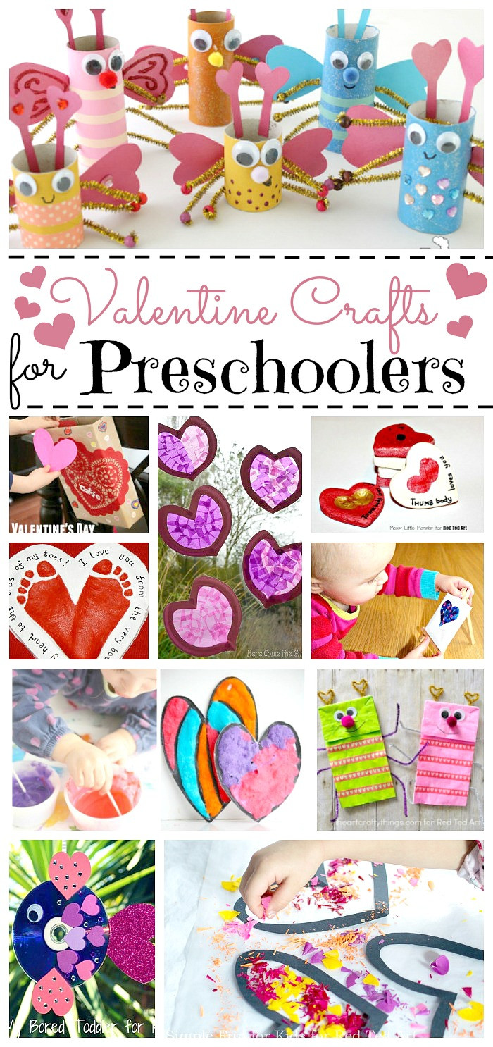 Valentine Crafts For Preschoolers To Make
 valentine crafts for preschoolers Red Ted Art s Blog