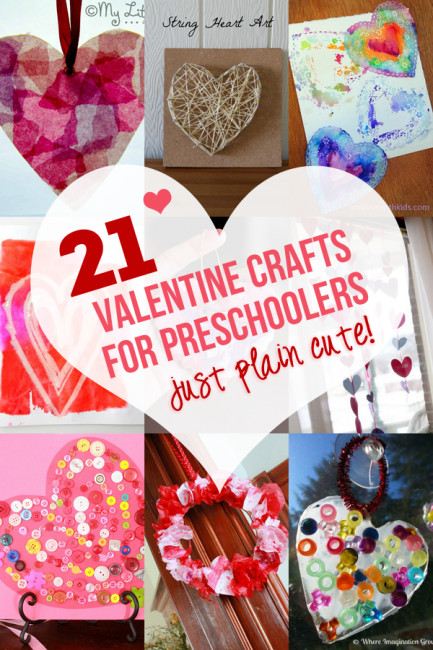 Valentine Crafts For Preschoolers To Make
 21 of the Best Valentine Crafts for Preschoolers