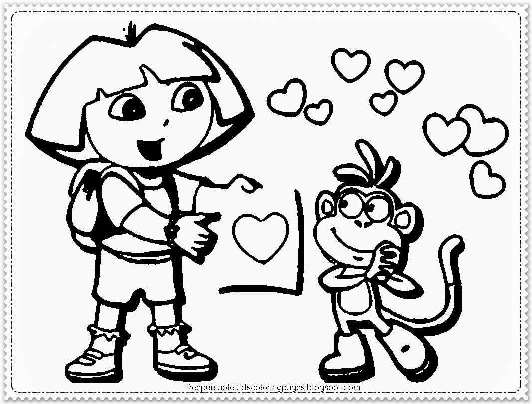 Valentine Day Coloring Pages Printable
 Free Printable Valentines Coloring Pages