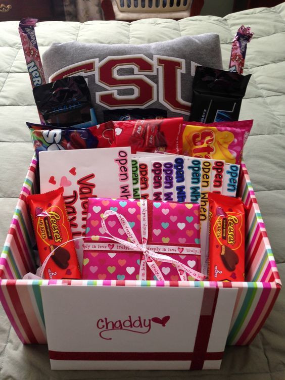 Valentine Day Gift Ideas For Boyfriend Homemade
 Gift Basket
