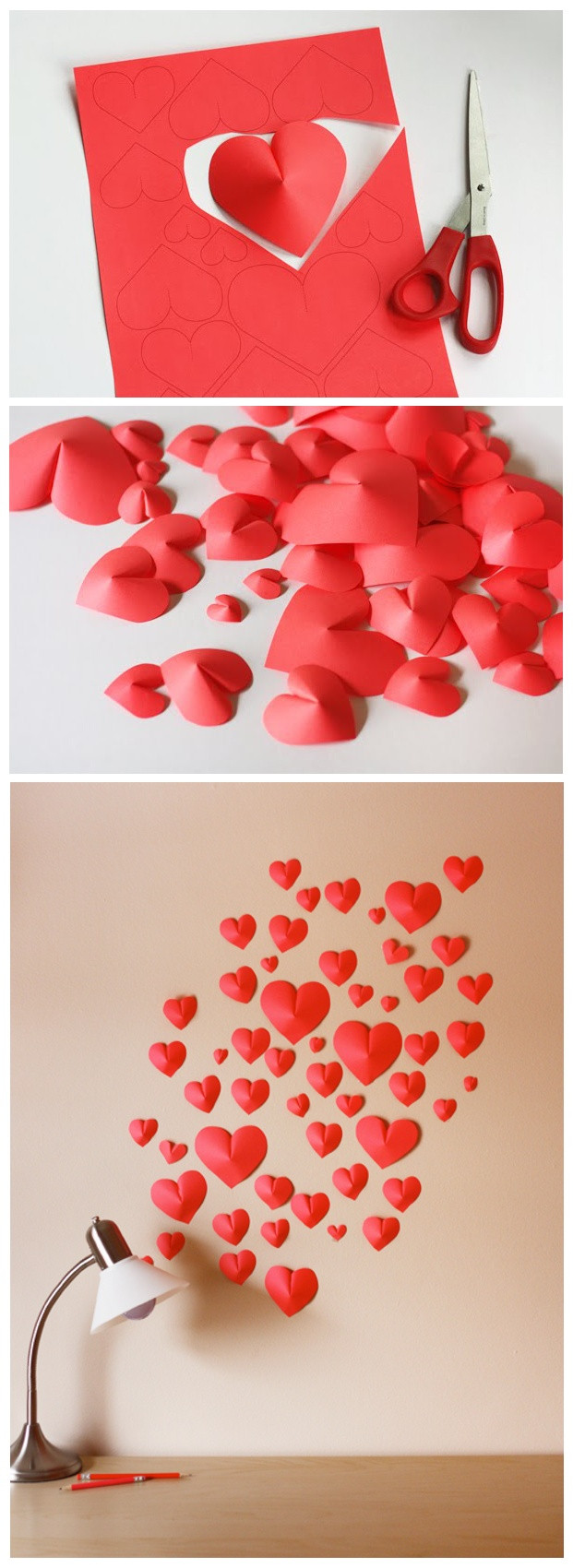 Valentine DIY Decorations
 Chic Valentine s Day Decorating Ideas