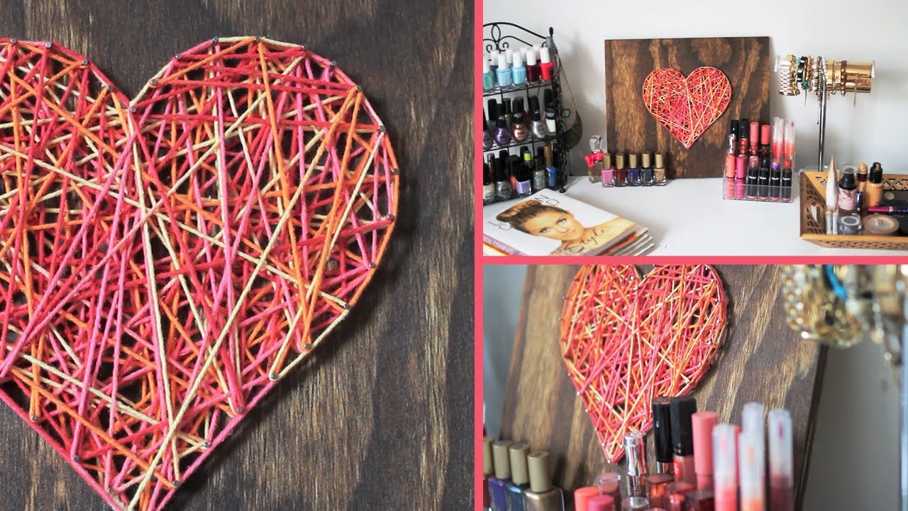 Valentine DIY Decorations
 DIY Valentine s Day Room Decor Gift Idea