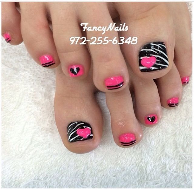 Valentine Toe Nail Designs
 20 Valentine s day toenail designs