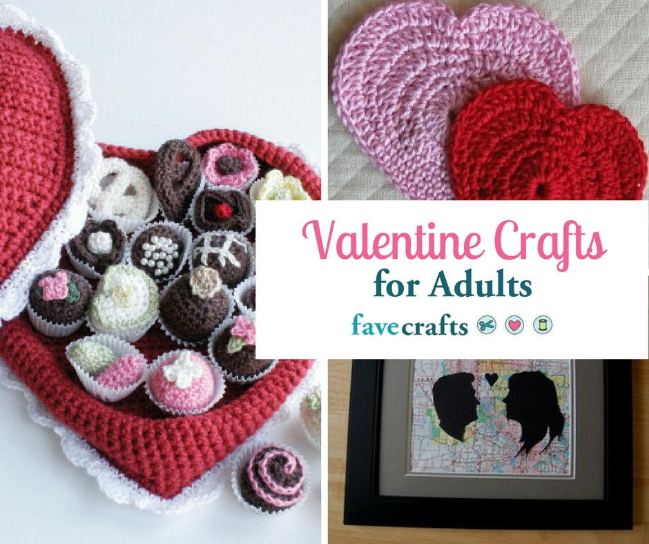 Valentine'S Day Craft Ideas For Adults
 36 Valentine Crafts for Adults