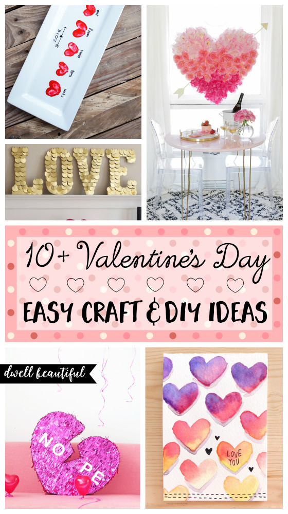 Valentine'S Day Craft Ideas For Adults
 10 Easy Valentine s Day DIY Craft Ideas for Adults