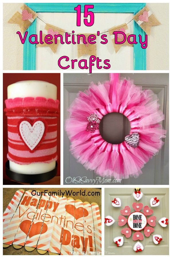 Valentine'S Day Craft Ideas For Adults
 15 Easy Valentine s Day Crafts for Families