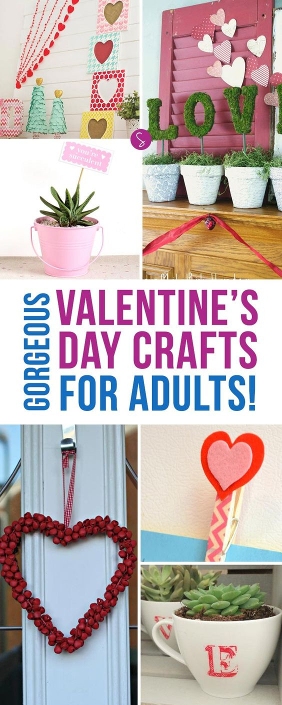 Valentine'S Day Craft Ideas For Adults
 Pinterest • The world’s catalog of ideas