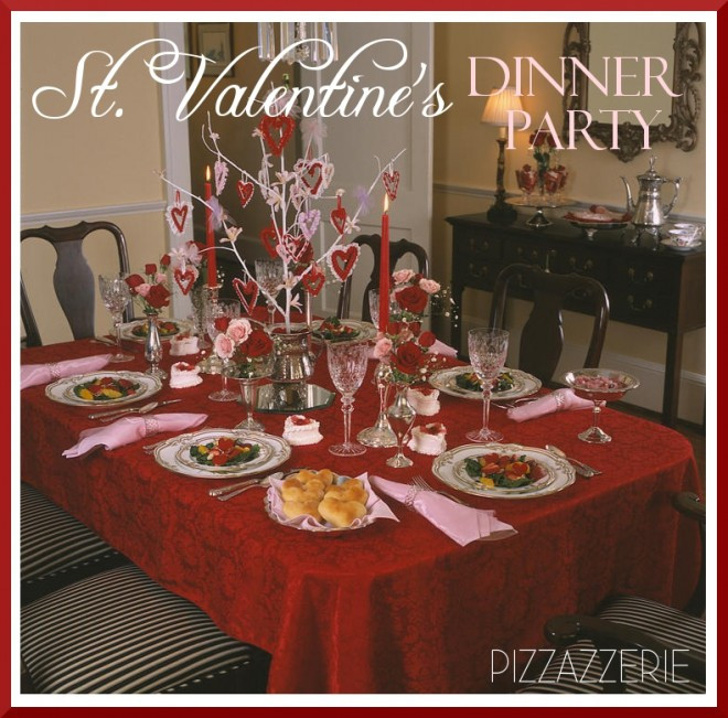 Valentine'S Day Dinner Party Ideas
 St Valentine s Day Dinner Party & DIY Sugar Heart Boxes