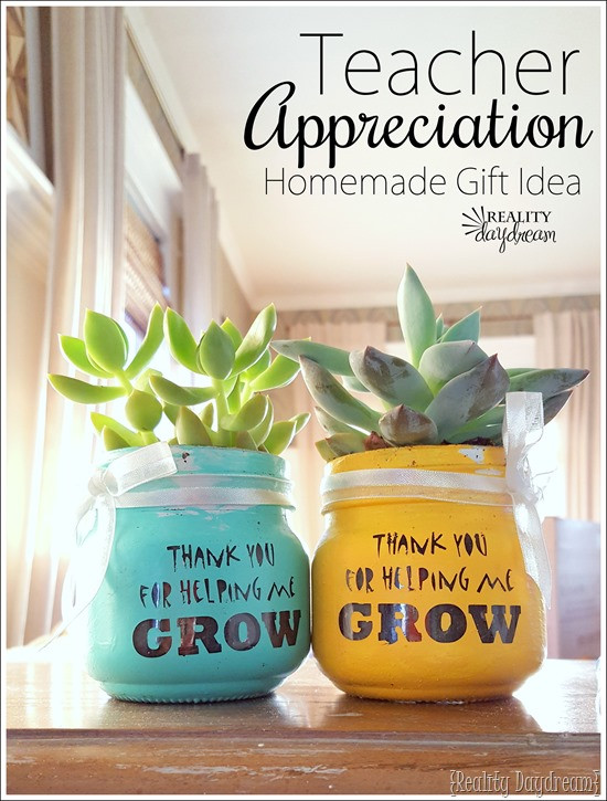 Valentine'S Day Gift Ideas For Teachers
 Teachers Day Succulent Idea Thank you for helping me