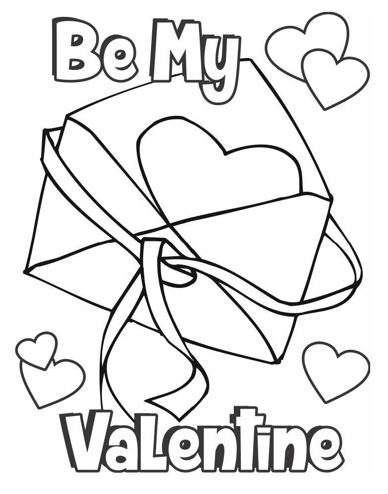 Valentines Day Coloring Pages For Toddlers
 Valentine s Day Coloring Pages