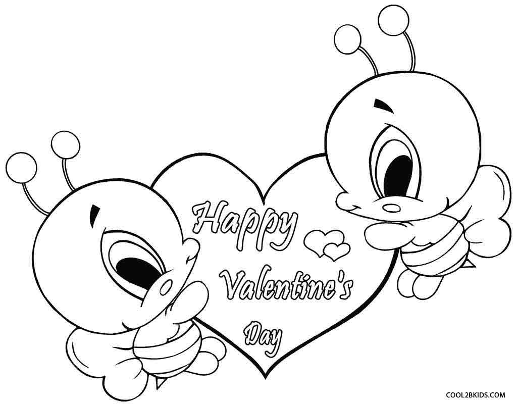 Valentines Day Coloring Pages For Toddlers
 Printable Valentine Coloring Pages For Kids