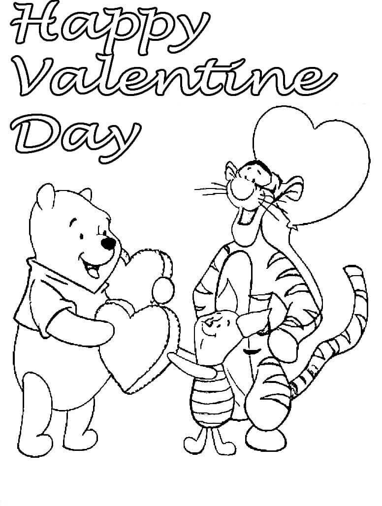 Valentines Day Coloring Pages For Toddlers
 Free Printable Valentine s Day Coloring Pages