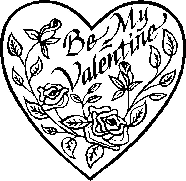 Valentines Day Coloring Pages Free Printable
 Valentine Coloring Pages Best Coloring Pages For Kids