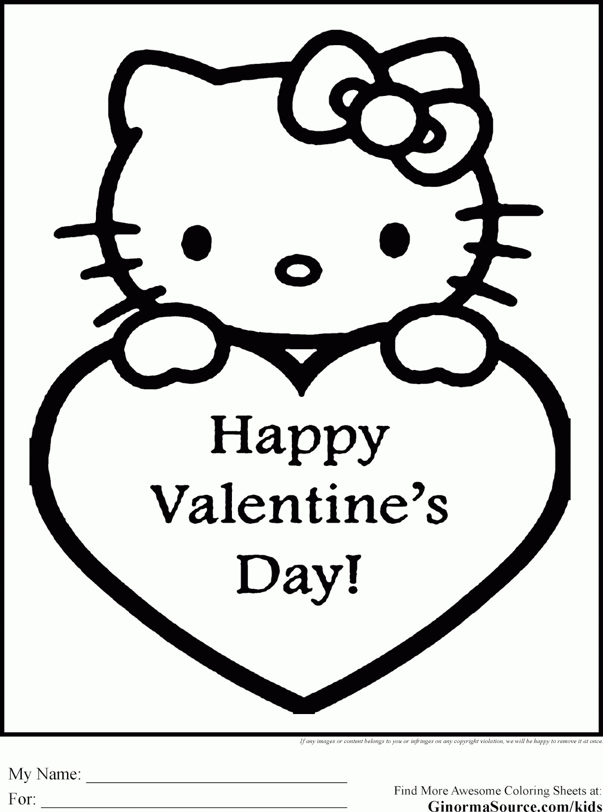 Valentines Day Coloring Pages Printable
 Valentines Day Activities For Kids