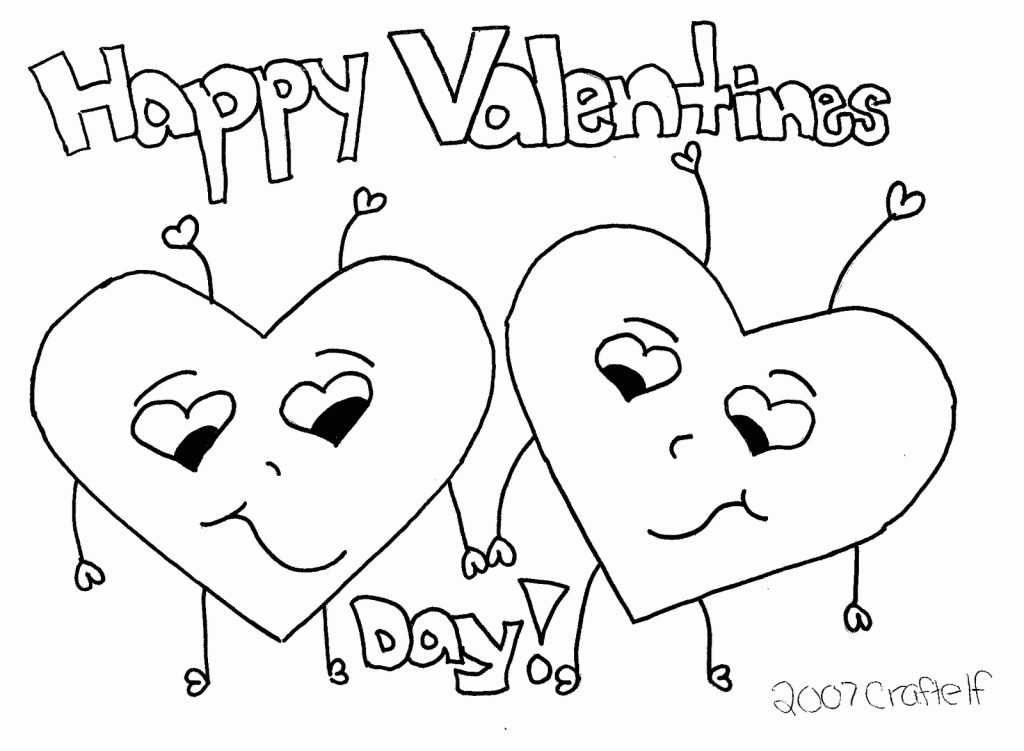 Valentines Day Coloring Pages Printable
 Free Printable Valentines Day Coloring Pages Coloring Home