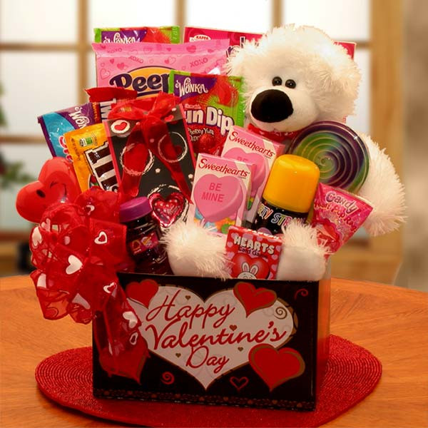 Valentines Day Gift Baskets Kids
 Kids Bear Hugs Valentine s Day Gift Basket at Gift Baskets ETC