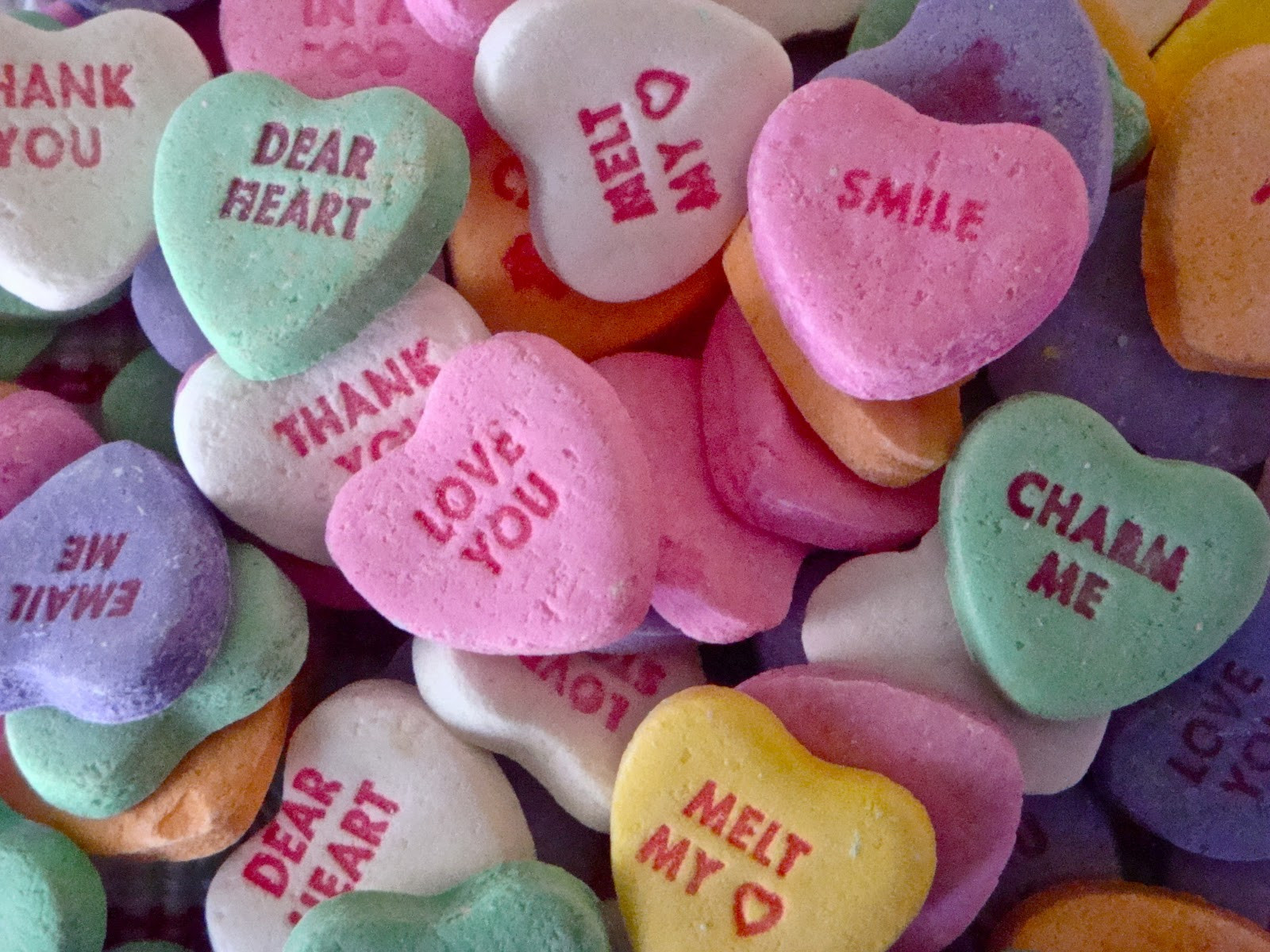 Valentines Day Hearts Candy
 From Saintly Starts to Candy Hearts