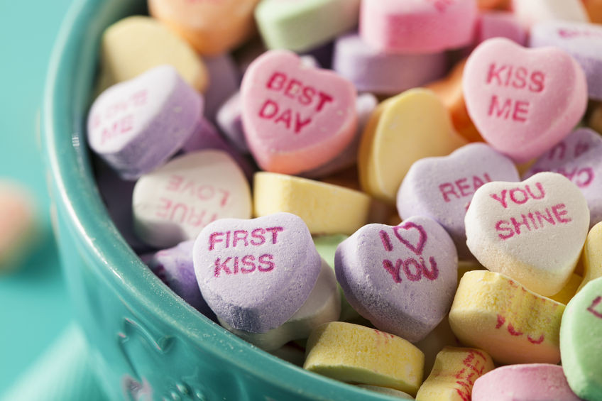 Valentines Day Hearts Candy
 Valentine s Day History of Candy Hearts