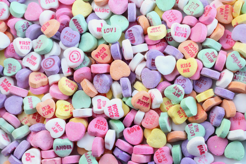 Valentines Day Hearts Candy
 Valentines Day Candy Hearts Stock Image of