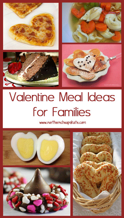 Valentines Dinner For Kids
 Valentine Meal Ideas for Families
