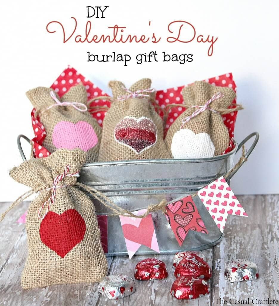 Valentines Gift Bag Ideas
 20 Handmade Valentine s Ideas Link Party Features I