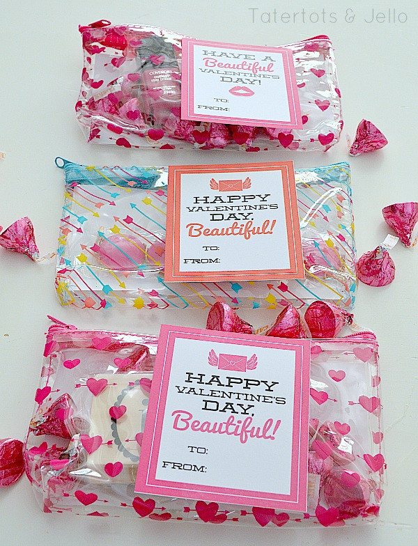 Valentines Gift Ideas For Young Daughter
 "Beautiful" Valentine s Day Printables Tween or Teen